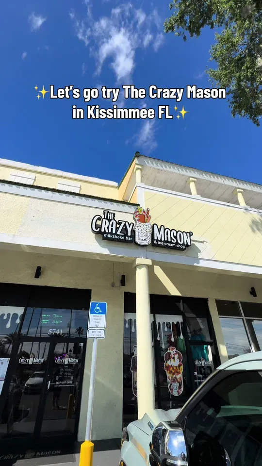 Dessert at The Crazy Mason Milkshake Bar Kissimmee, Kissimmee