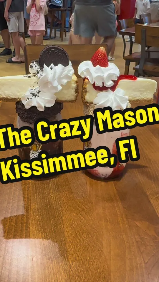 Dessert at The Crazy Mason Milkshake Bar Kissimmee, Kissimmee