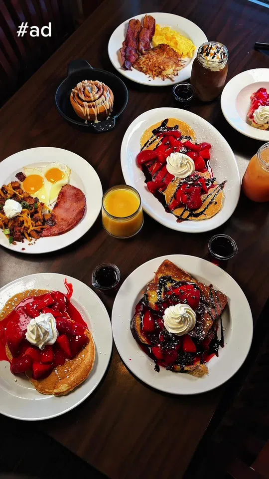 Breakfast at Bob Evans, Lakeland – $4.99 on the menu