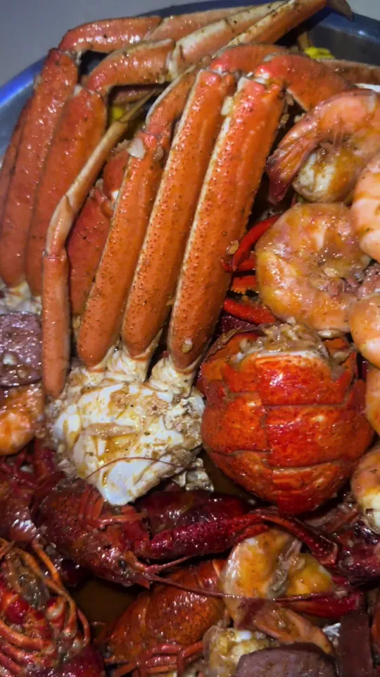 Seafood at Crafty Crab Lakeland, Lakeland – $55 on the menu