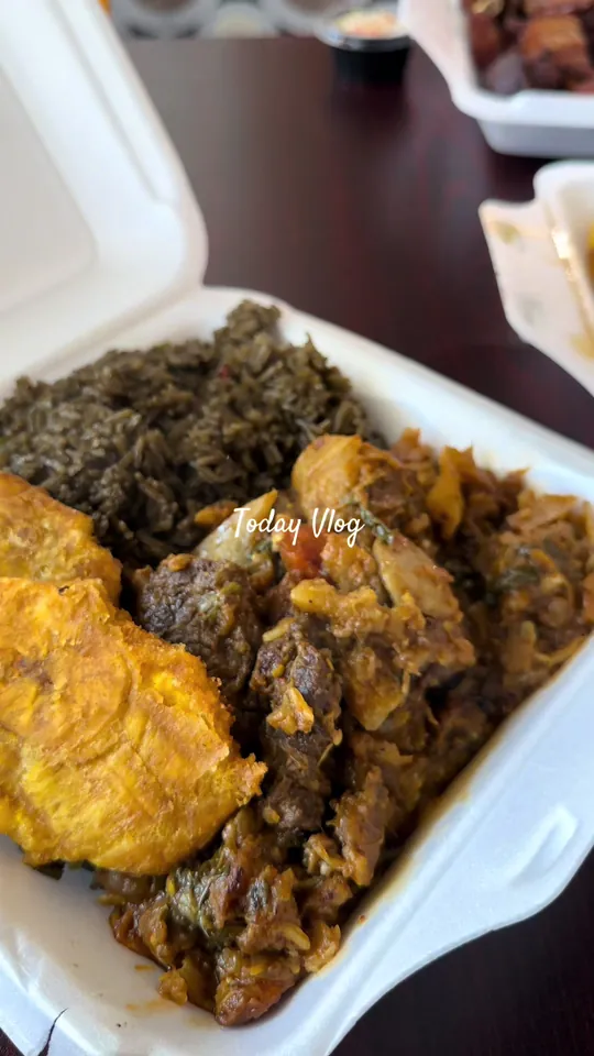 Video at Eagle Caribbean restaurant Haitian cuisine, Lakeland