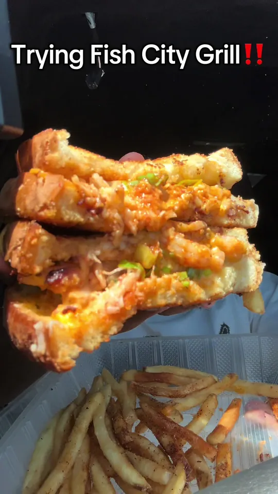 Sandwich at Fish City Grill, Lakeland – $14 on the menu