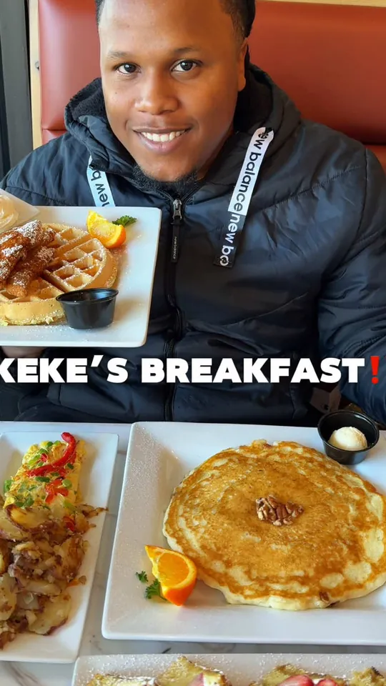 Breakfast at Keke's Breakfast Cafe, Lakeland – $12.49 on the menu