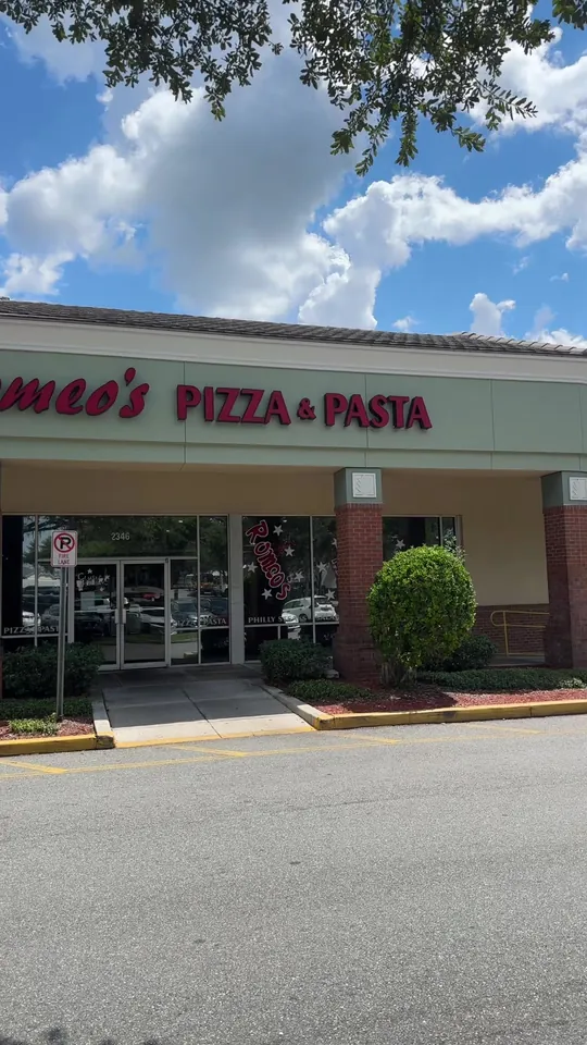 Pepperoni pizza at Romeo's Pizza & Pasta, Lakeland – $4.75 on the menu