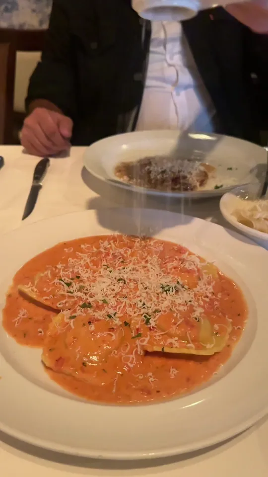 Pasta at Scarpa's Italian Restaurant, Lakeland – $21.75 on the menu