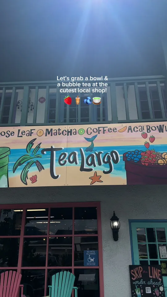 Acai bowl at Tea Largo Beverage & Bowls, Lakeland – $7.69 on the menu