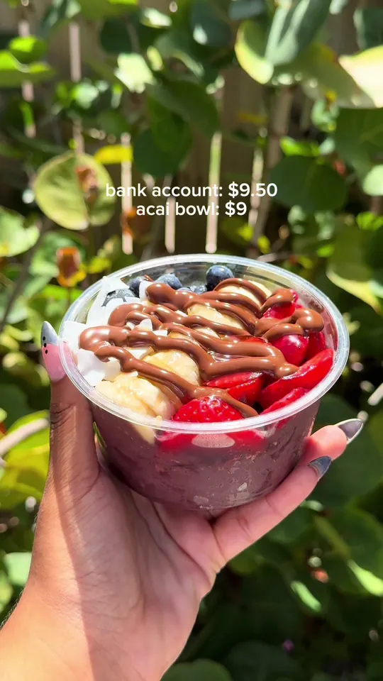 Acai bowl at Tea Largo Beverage & Bowls, Lakeland – $7.69 on the menu