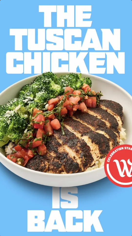 Chicken at Walk-On's Sports Bistreaux - Lakeland Restaurant, Lakeland