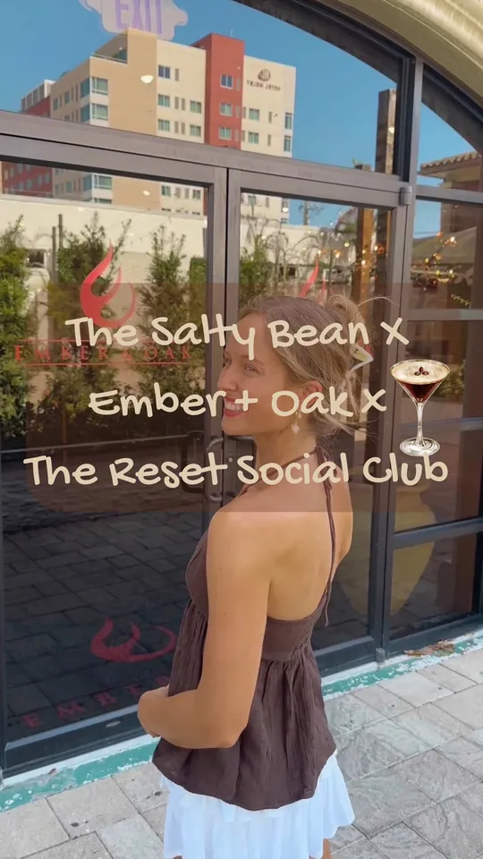 Coffee at Ember & Oak, Melbourne