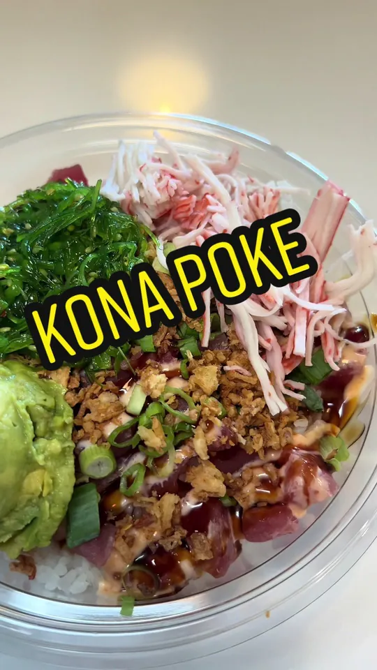 Chicken at Kona Poké, Melbourne