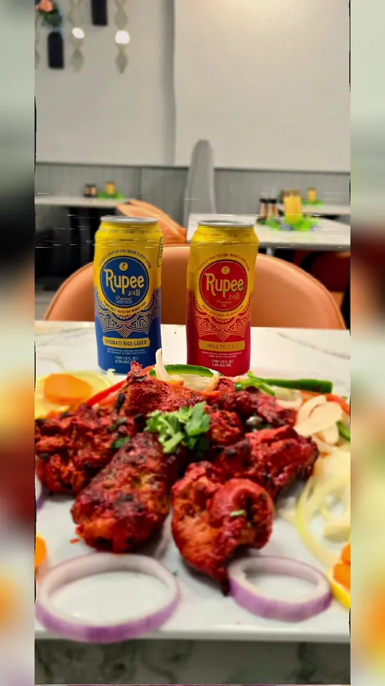 Beer at Persis Indian Grill, Melbourne