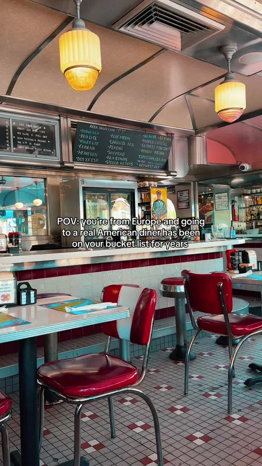 Video at 11th Street Diner, Miami Beach