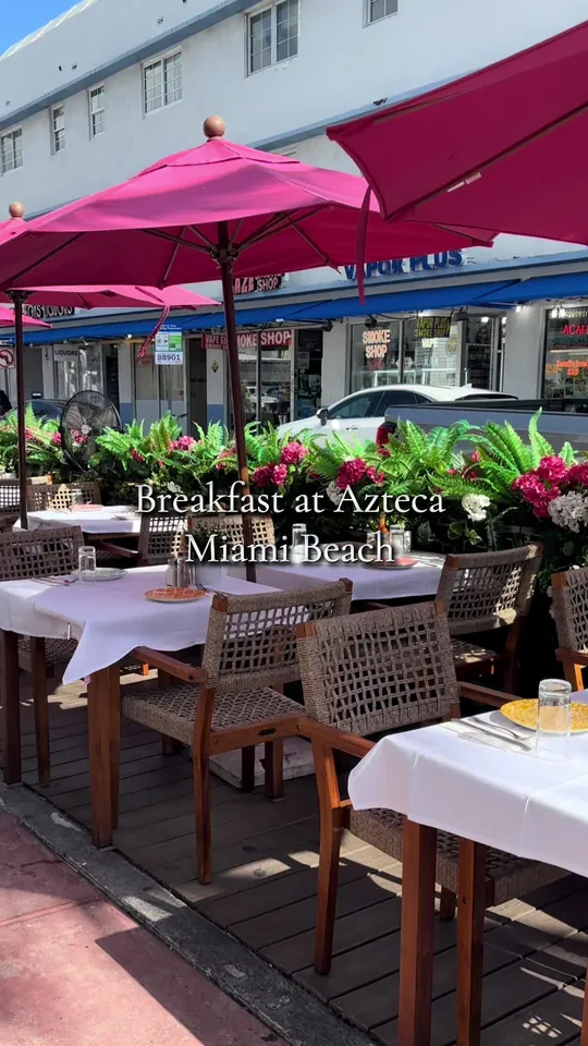 Breakfast at Azteca South Beach, Miami Beach