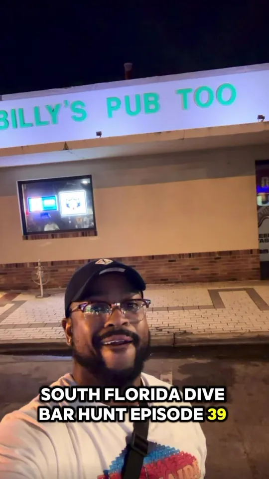 Video at Billy's Pub Too, Miami Beach
