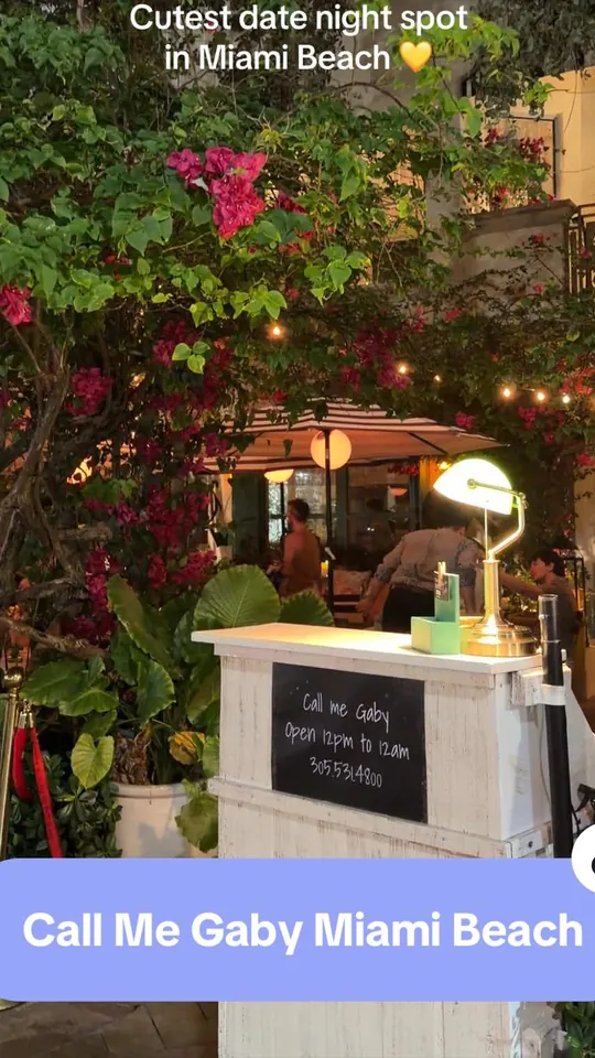 Pizza at Call Me Gaby, Miami Beach – $15 on the menu