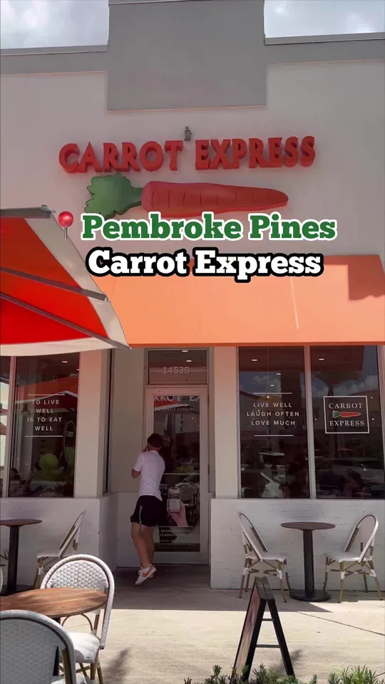 Vegan at Carrot Express, Miami Beach