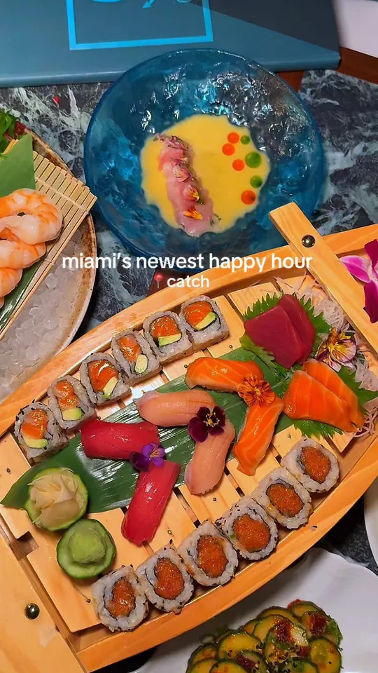 Cocktails at Catch, Miami Beach