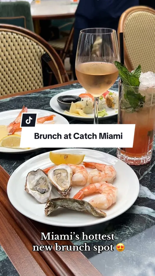Video at Catch, Miami Beach