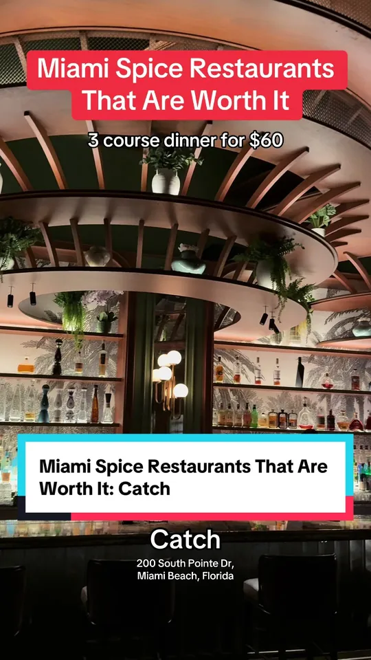 Dessert at Catch, Miami Beach – $12 on the menu