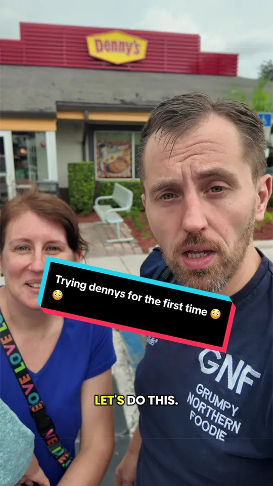 Breakfast at Denny's Restaurant, Miami Beach