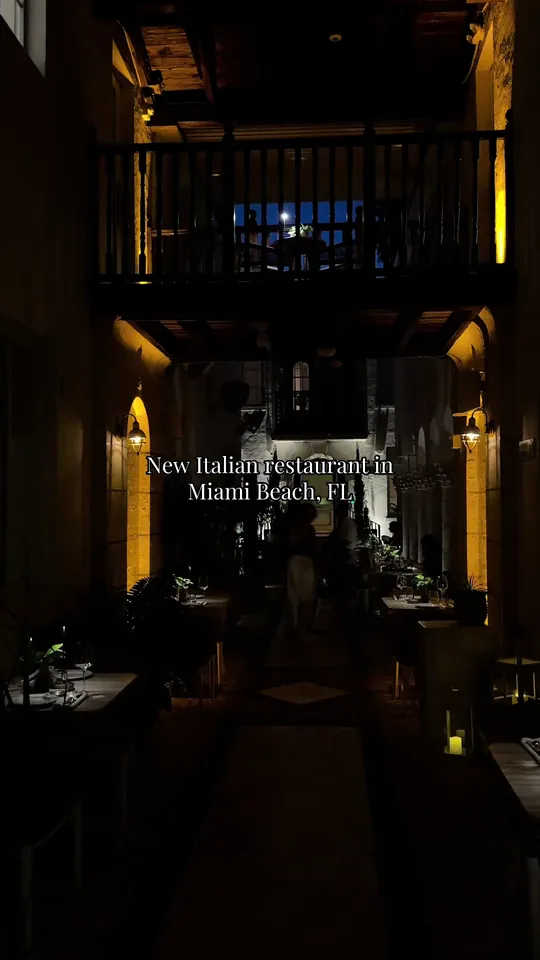 Video at Donatella Restaurant, Miami Beach