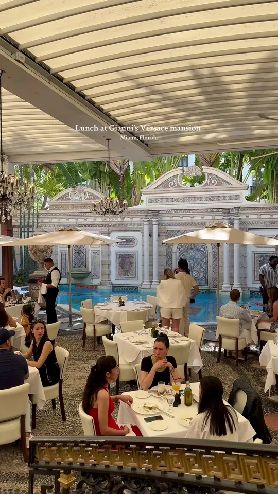 Video at Gianni's At The Former Versace Mansion, Miami Beach