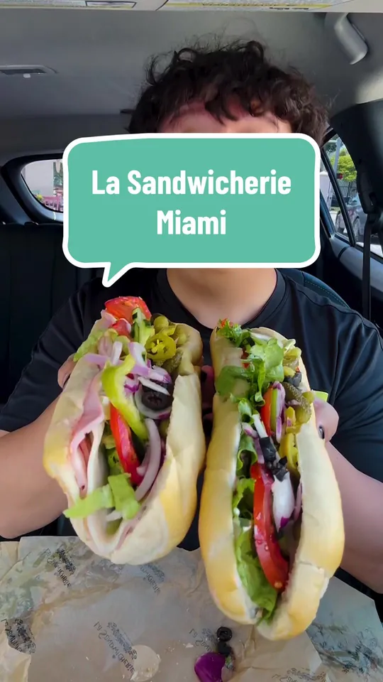 Sandwich at La Sandwicherie North Beach, Miami Beach – $1.05 on the menu
