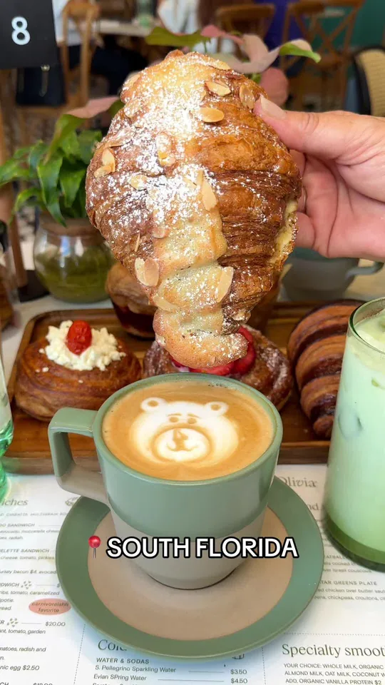 Coffee at Madame Olivia North Miami, Miami Beach – $18 on the menu