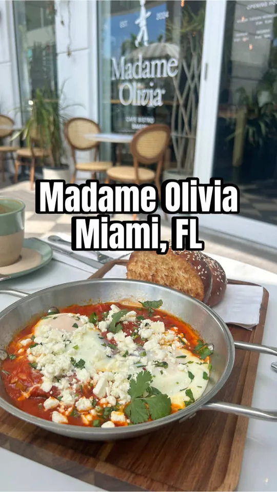 Sandwich at Madame Olivia North Miami, Miami Beach