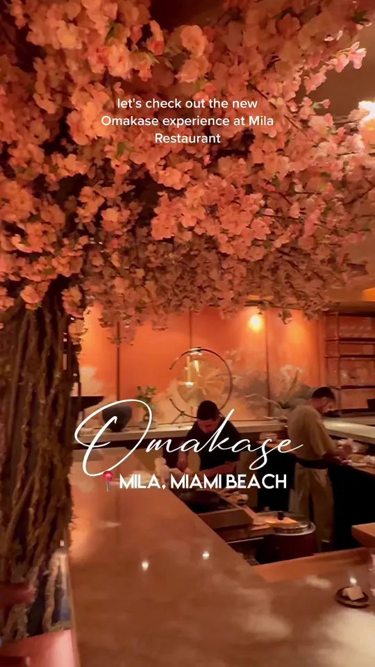 Sushi at MILA Omakase, Miami Beach