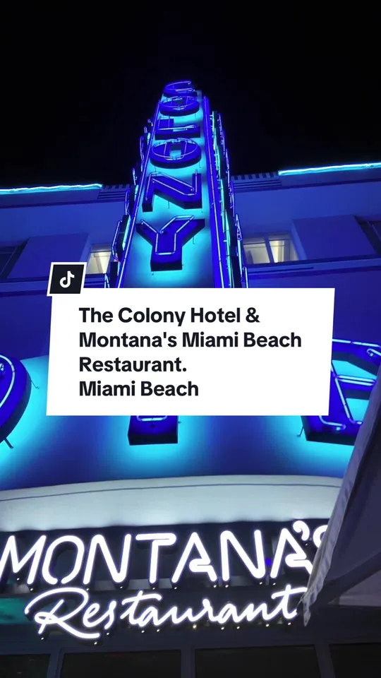 Video at Montana's Miami Beach, Miami Beach