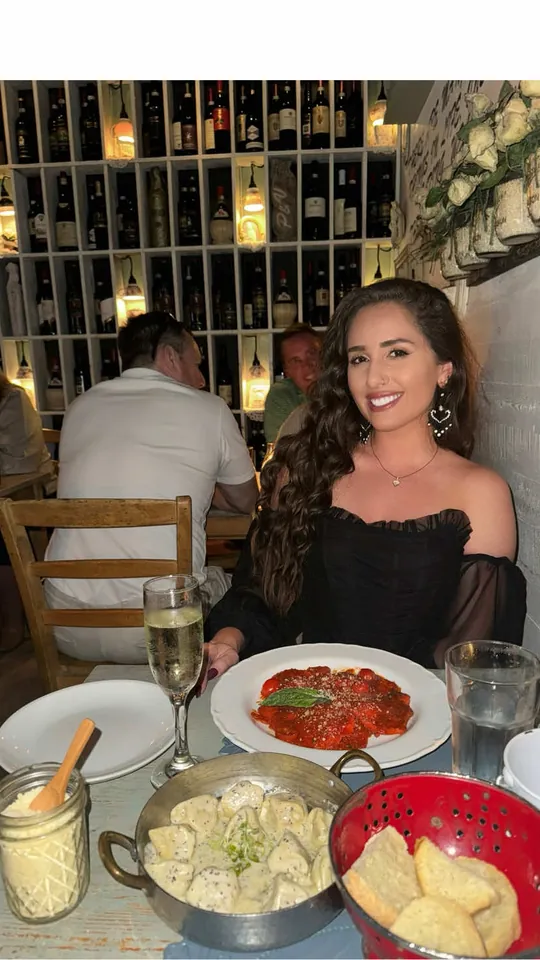 Pasta at Pane E Vino, Miami Beach