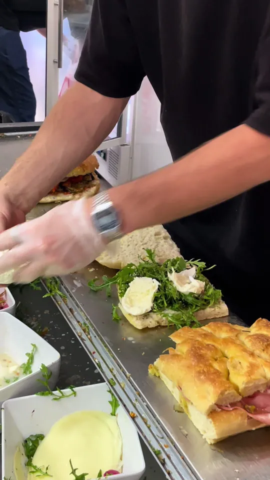 Sandwich at Piccolo Pizza & More, Miami Beach