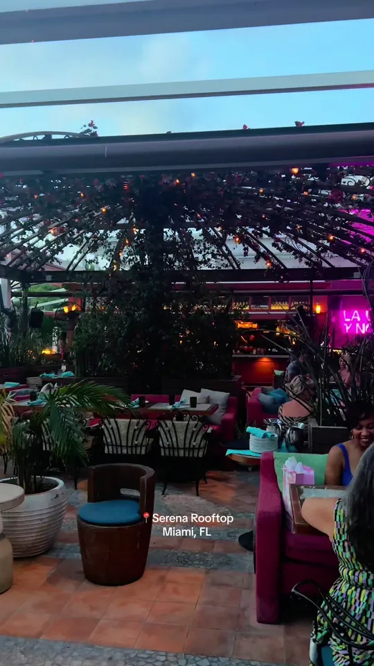 Cocktails at Serena, Miami Beach – $8 on the menu