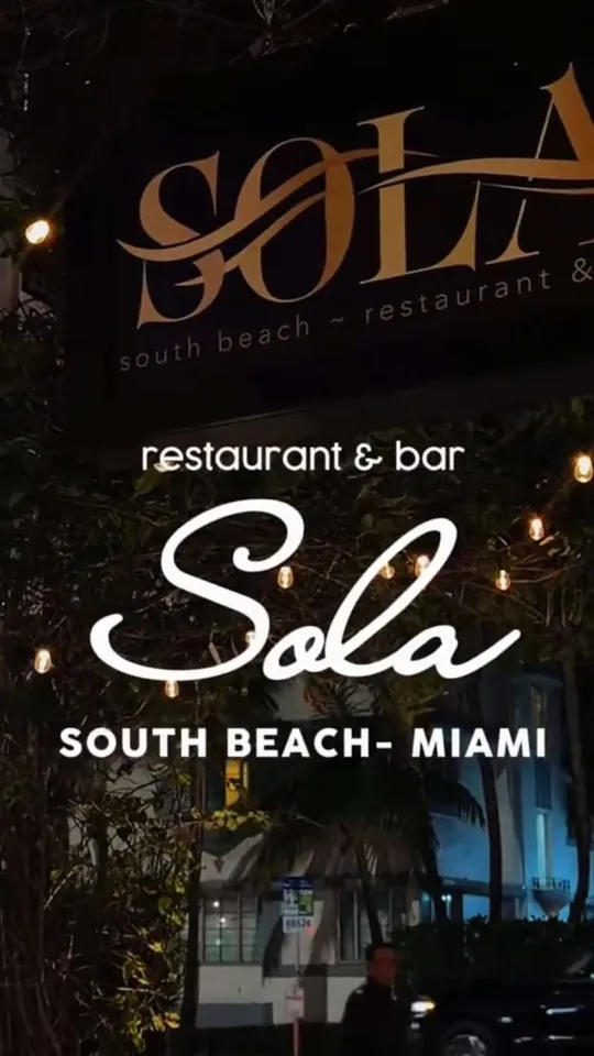 Video at Sola Miami Beach, Miami Beach