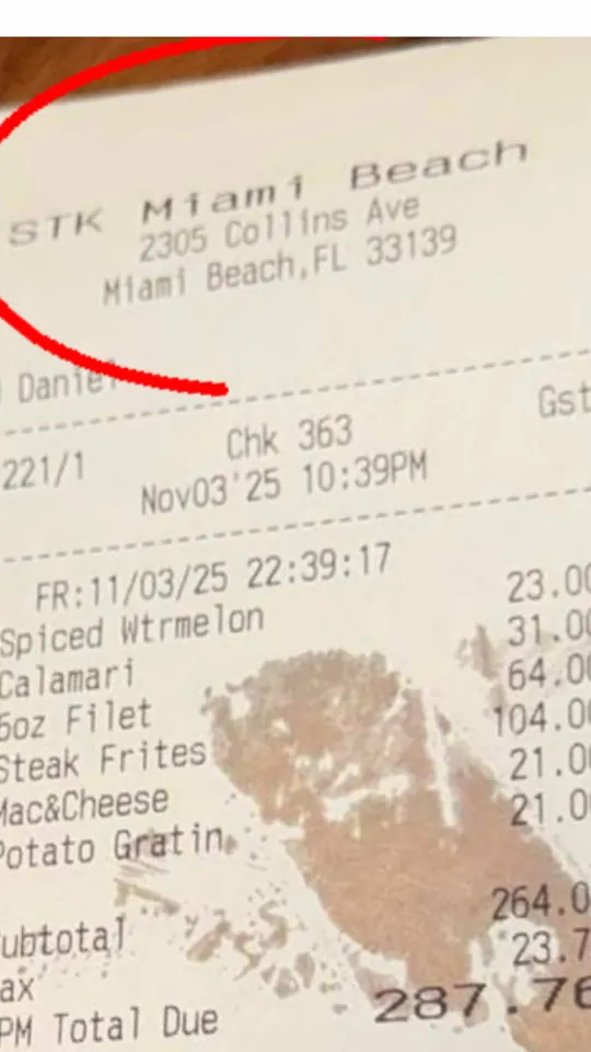 Steak at STK Steakhouse South Beach, Miami Beach