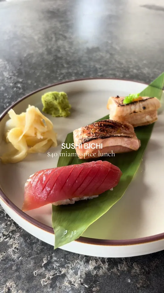 Sushi at Sushi Bichi, Miami Beach