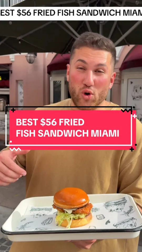 Sandwich at The Joyce, Miami Beach