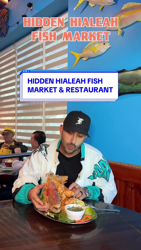 Seafood at Adrian Fish Market & Restaurant, Miami