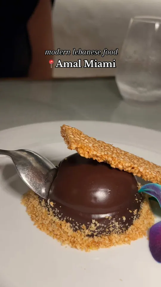 Dessert at Amal Miami, Miami