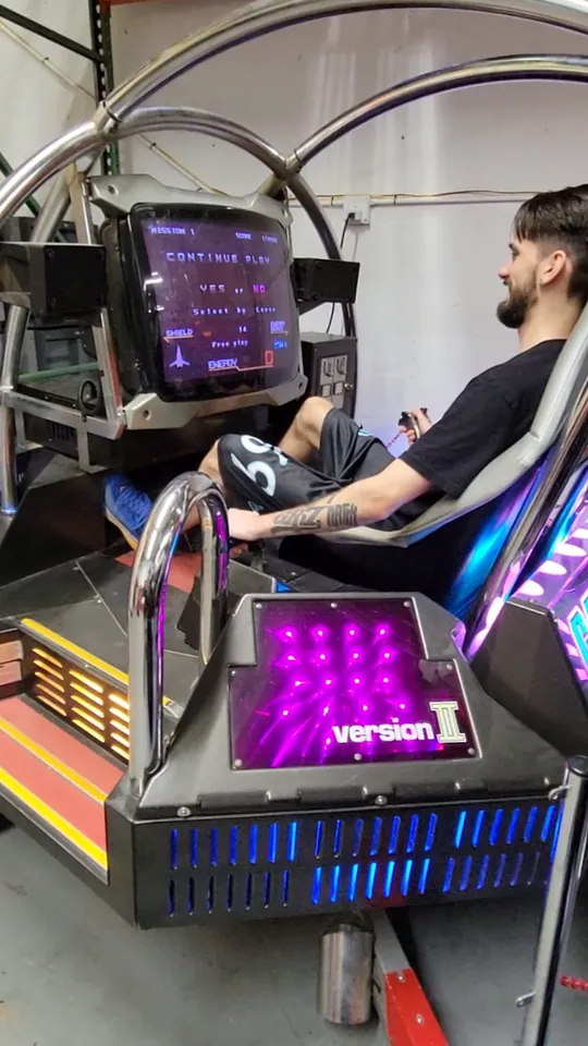 Video at Arcade Odyssey, Miami