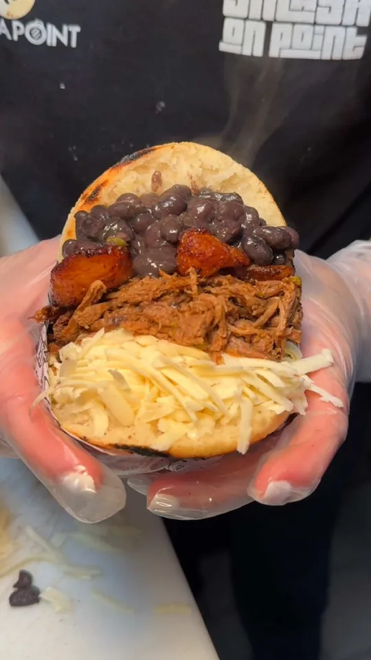Arepas at Arepa Point, Miami
