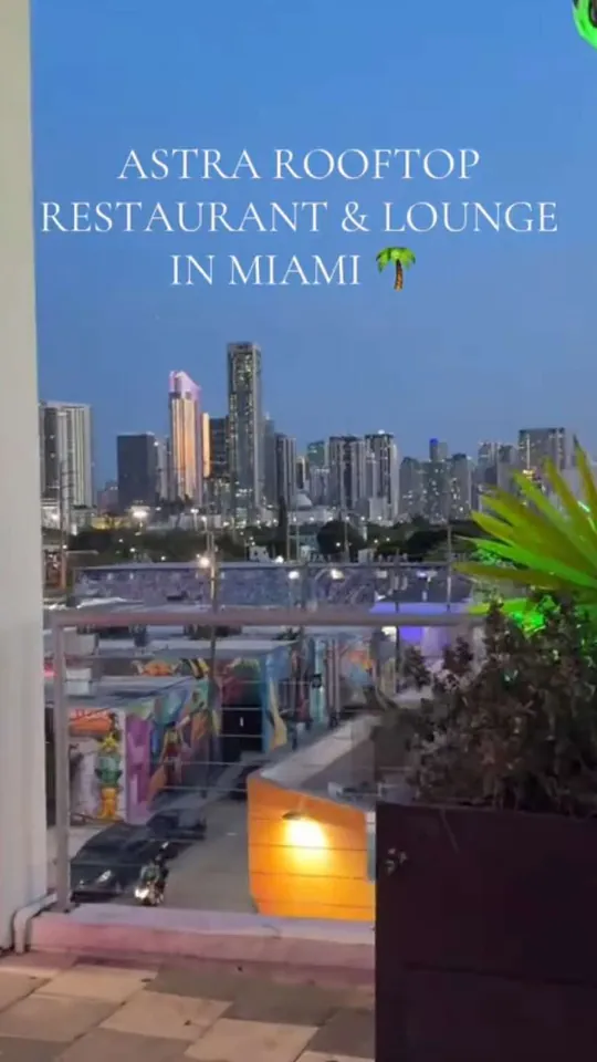 Video at Astra, Miami