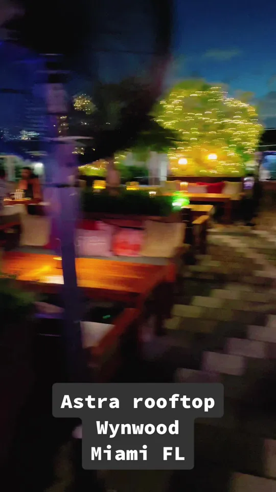 Video at Astra Miami Rooftop, Miami