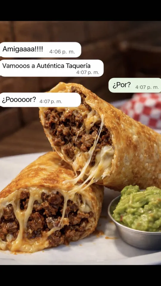 Burrito at Autentica Taquería, Miami
