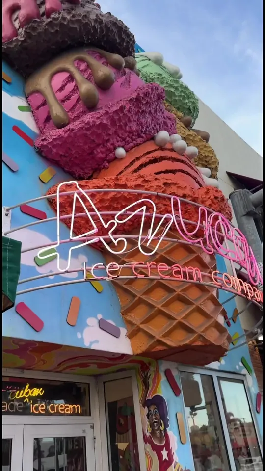 Ice cream at Azucar Ice Cream, Miami