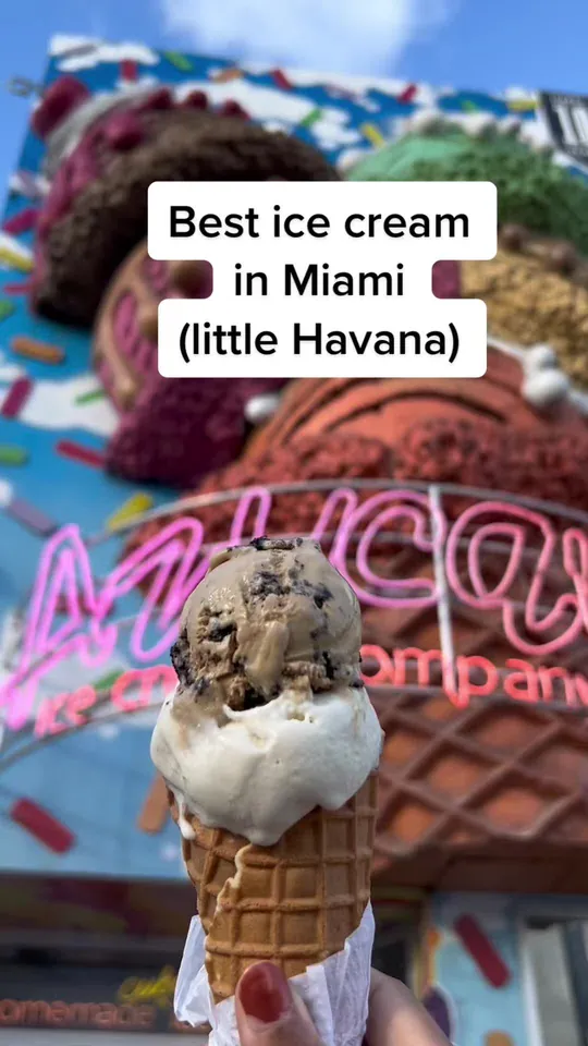 Ice cream at Azucar Ice Cream, Miami