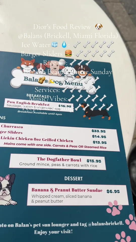 Burger at Balan's, Miami