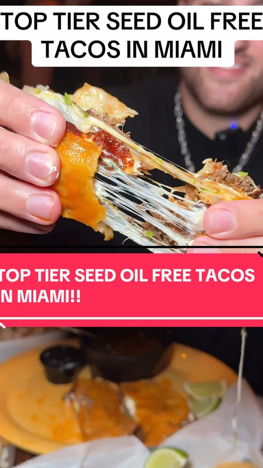 Tacos at Bar Tulio's, Miami
