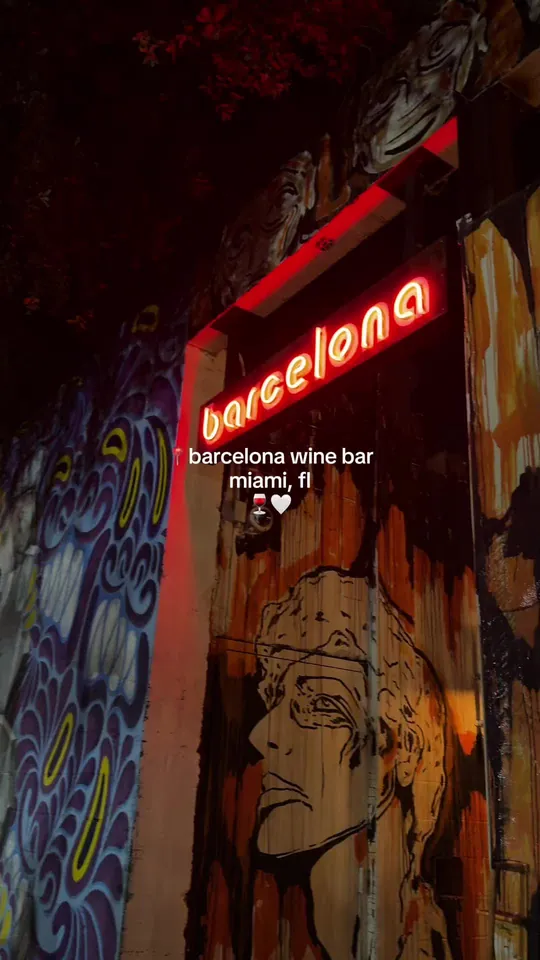 Wine at Barcelona Wine Bar, Miami